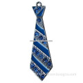 Blue Enamel Tie Pendant Hip Hop Jewelry for Wholesale